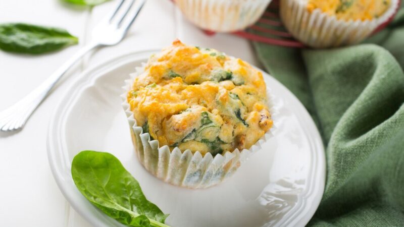 Zdrowe muffinki warzywne dla aktywnych